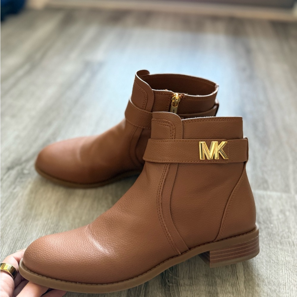 Michael Kors Brown Ankle Boots